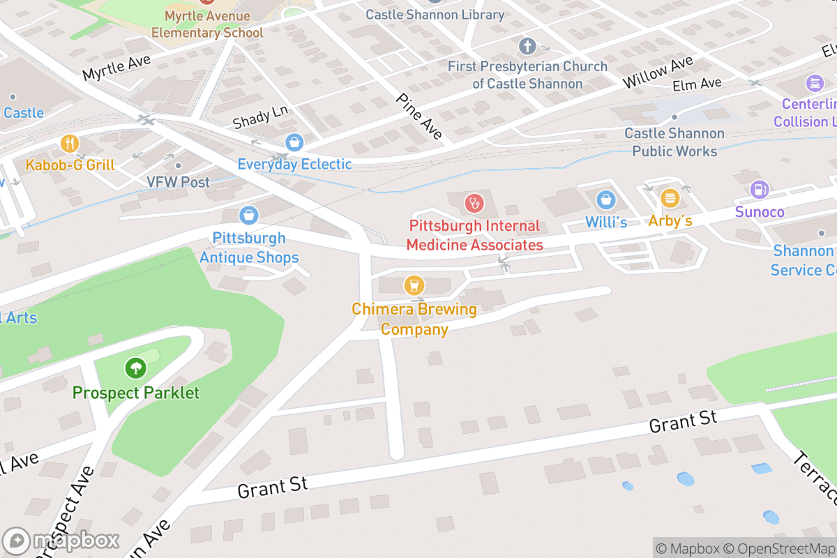 Map of Chimera Brewing Company