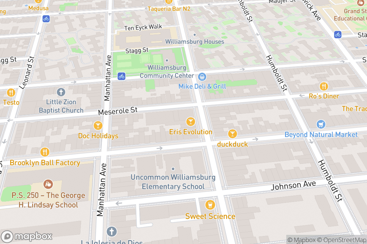 Map of Brooklyn Comedy Collective