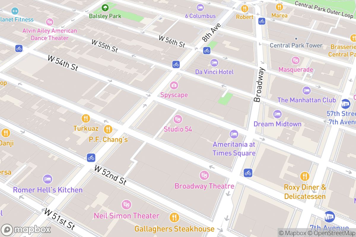 Map of New York, NY (venue TBD)