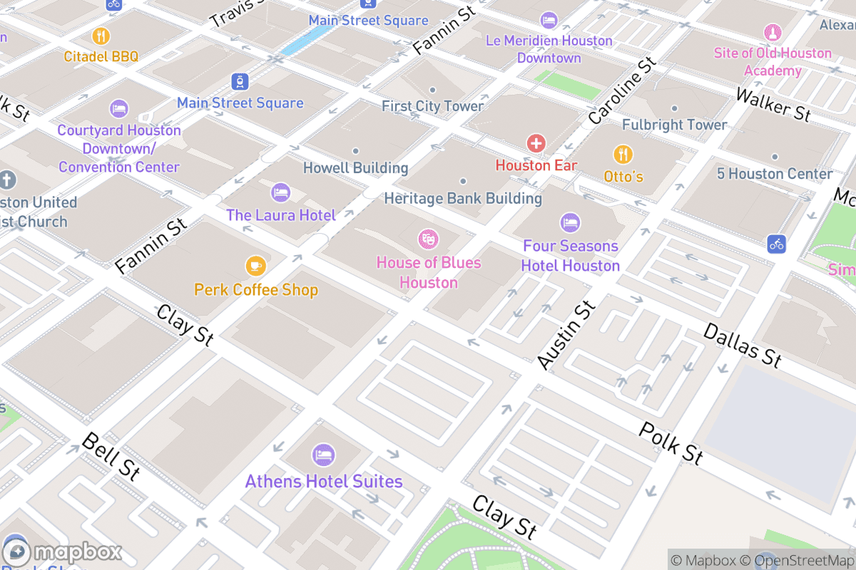 Map of Punch Line Houston