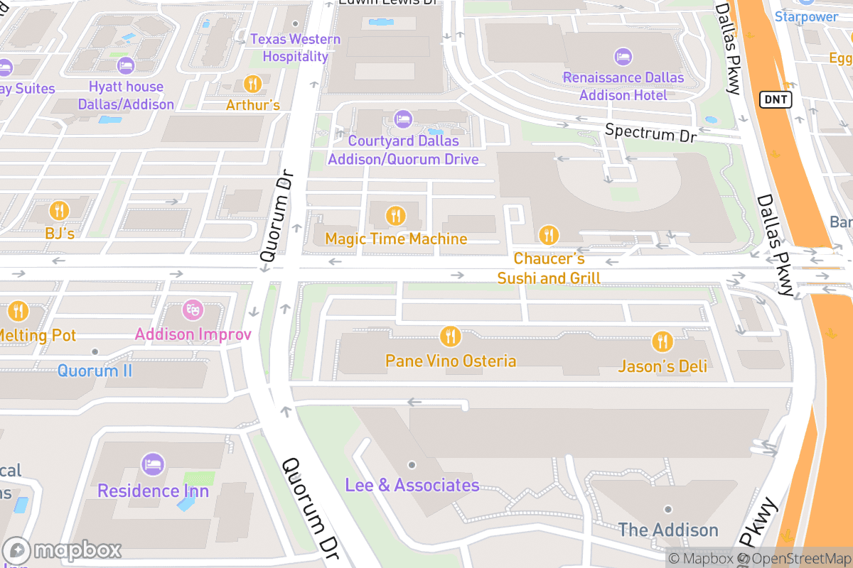 Map of Addison Improv