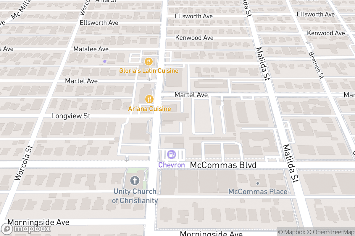 Map of Granada Theater