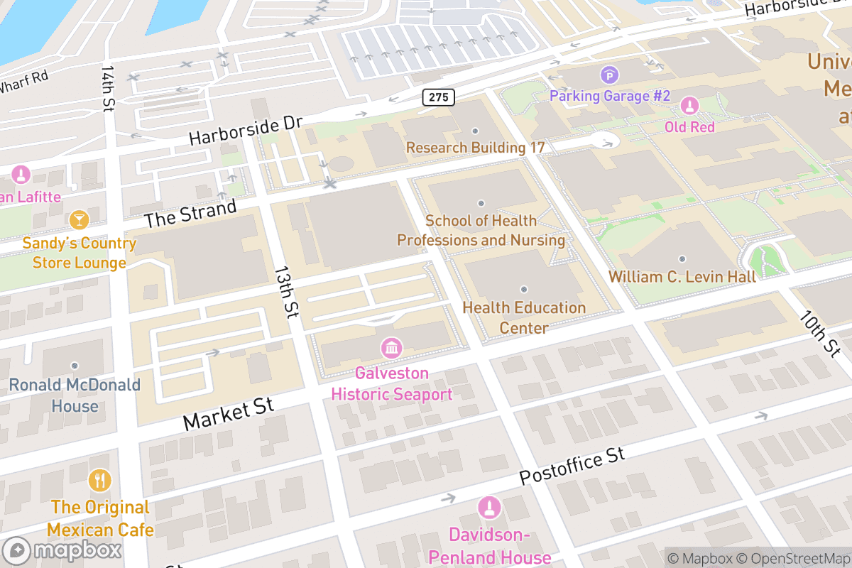 Map of The Grand 1894 Opera House - TX