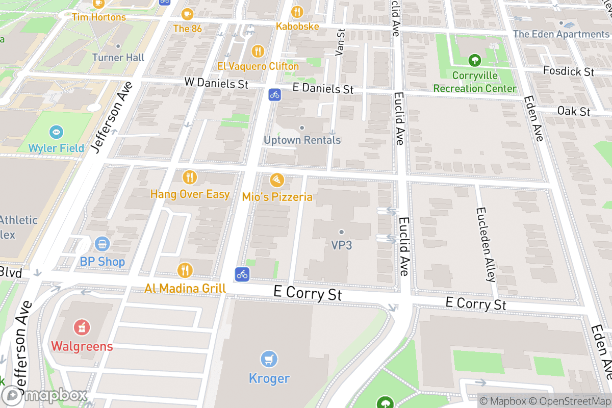 Map of Bogart's