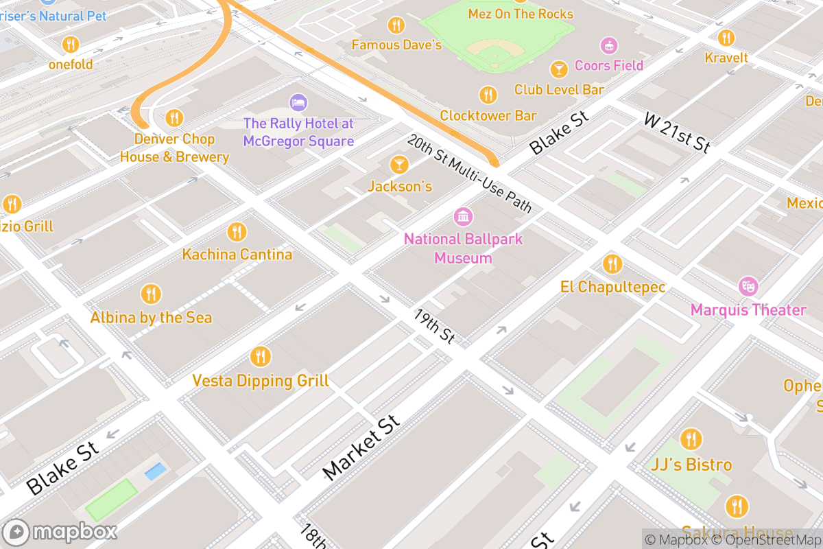 Map of Summit Music Hall