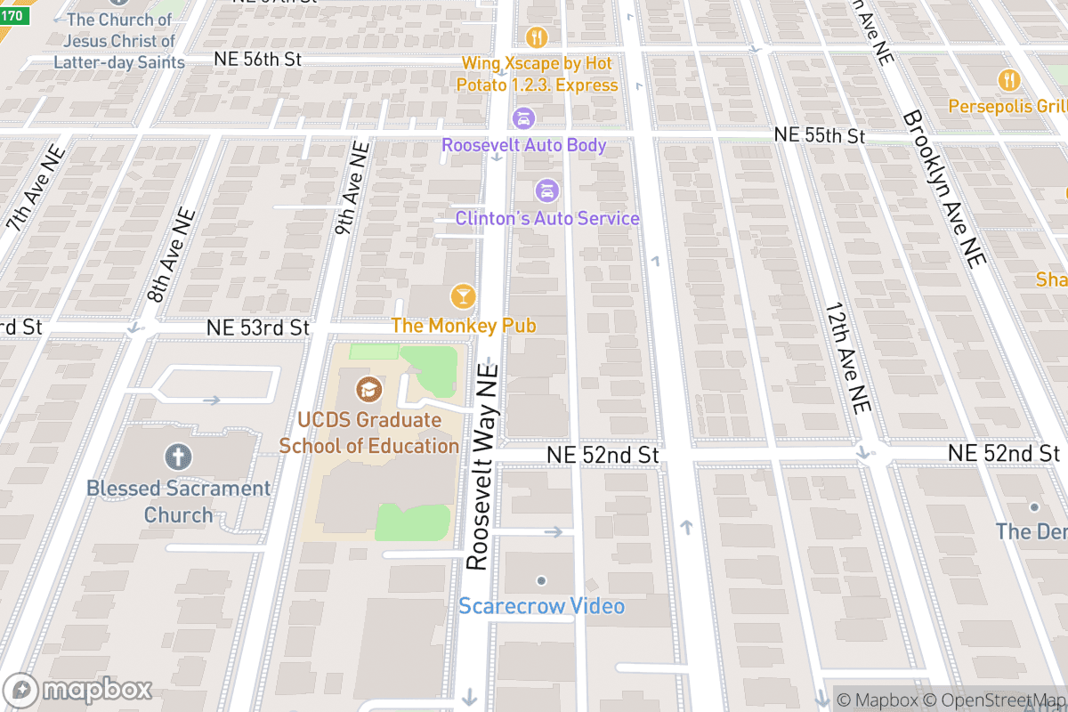 Map of Laughs Comedy Club