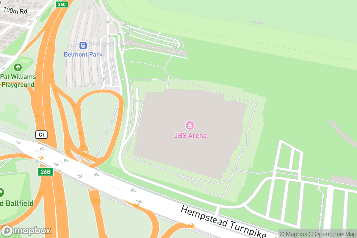 Map of UBS Arena