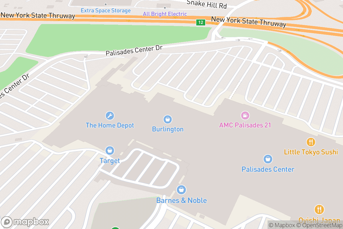 Map of West Nyack Levity Live