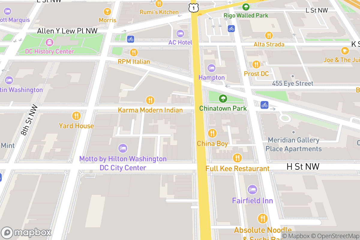 Map of Sixth & I