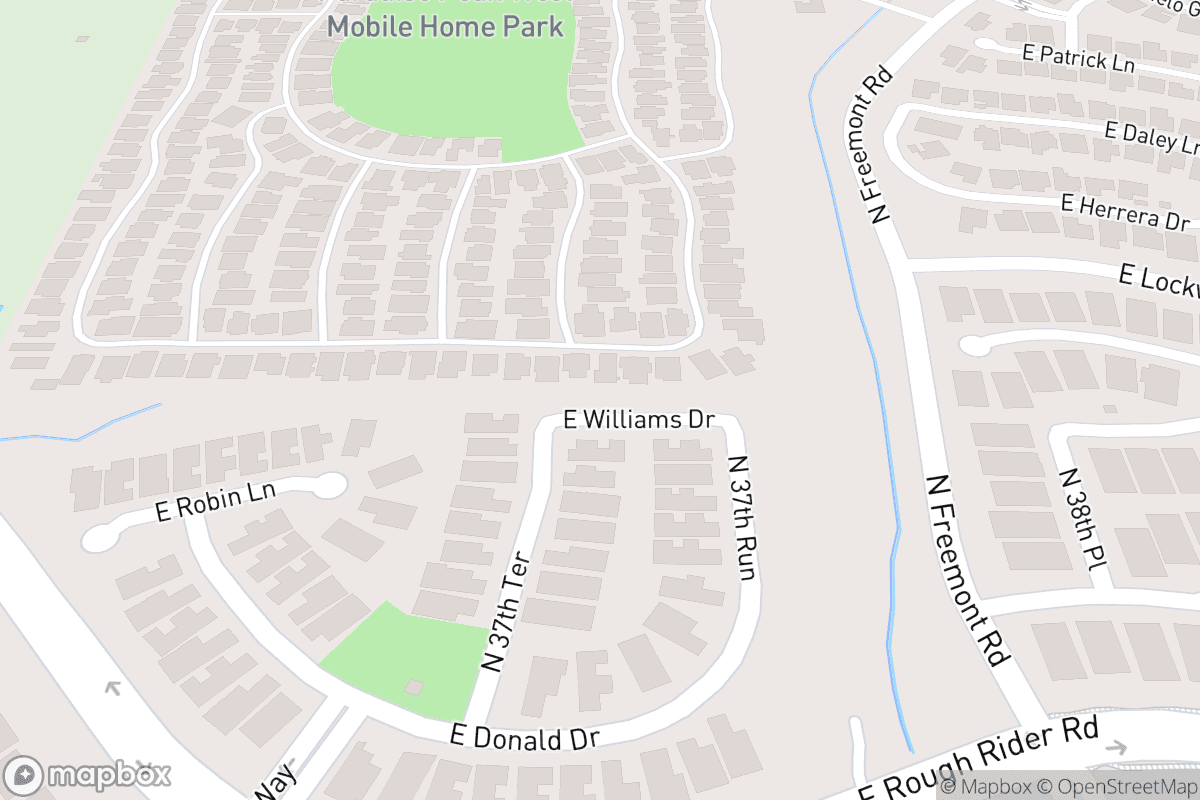 Map of Desert Ridge Improv