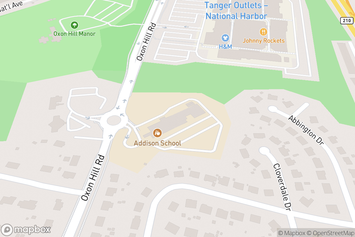 Map of The Theater at MGM National Harbor