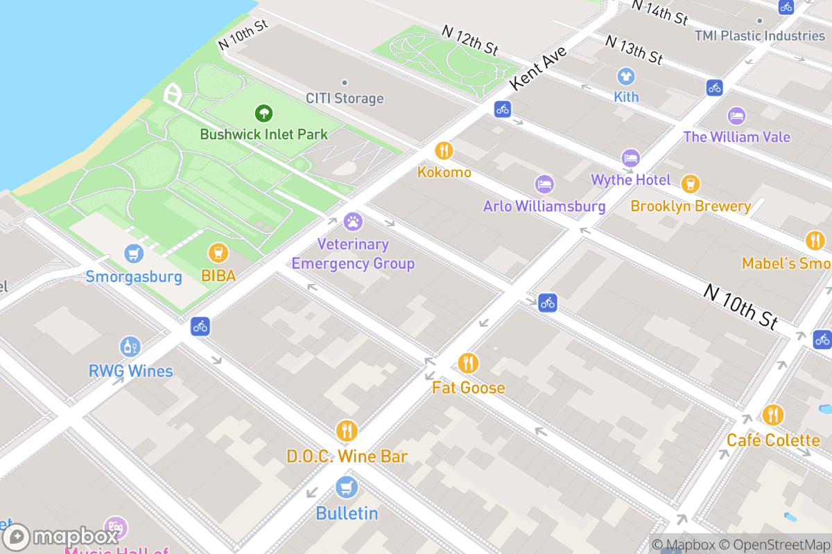Map of Brooklyn Improv (The Lab)