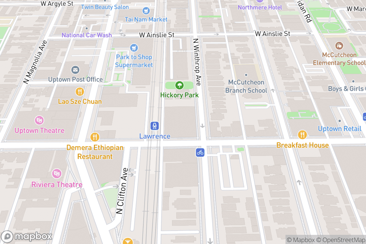 Map of Aragon Ballroom