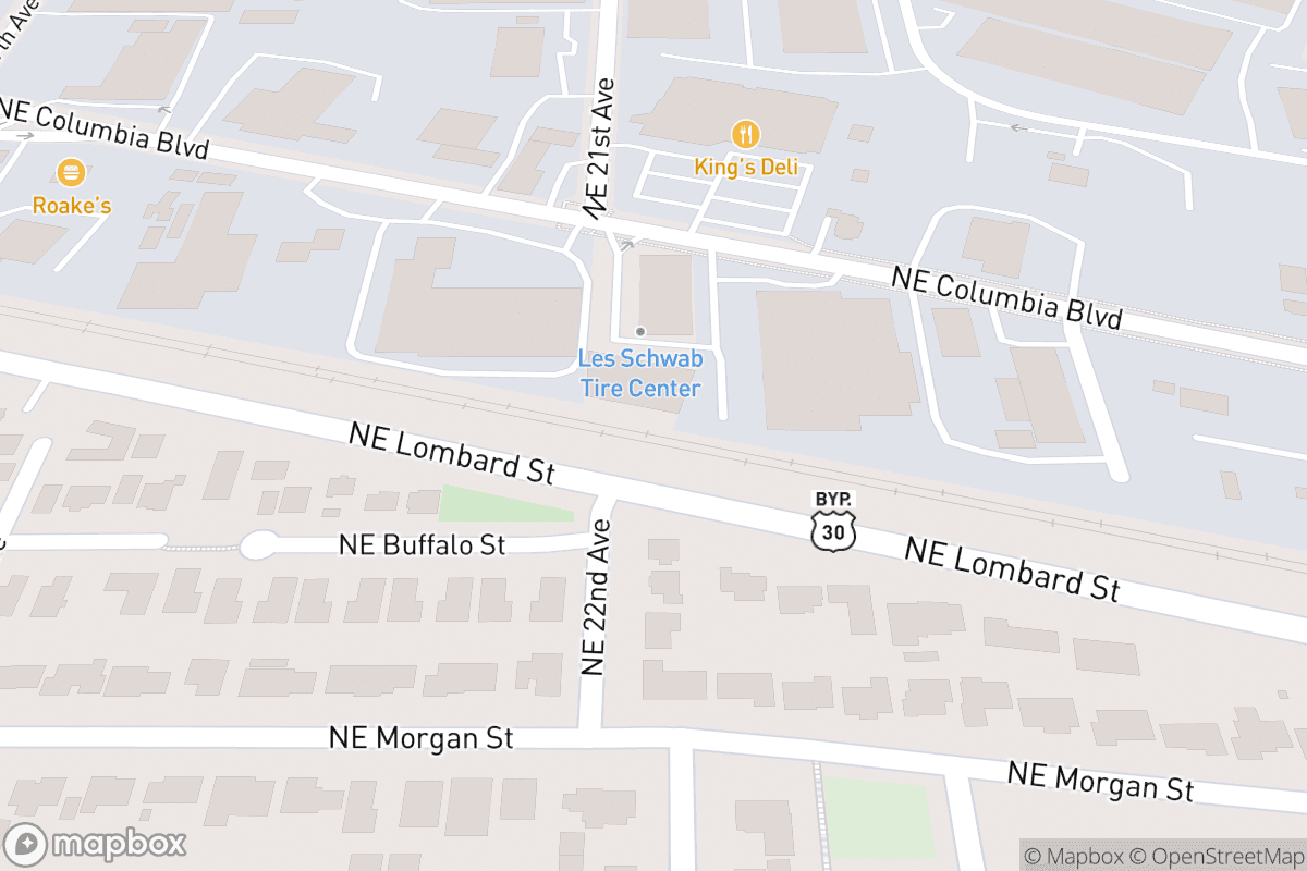 Map of Alberta Rose Theatre