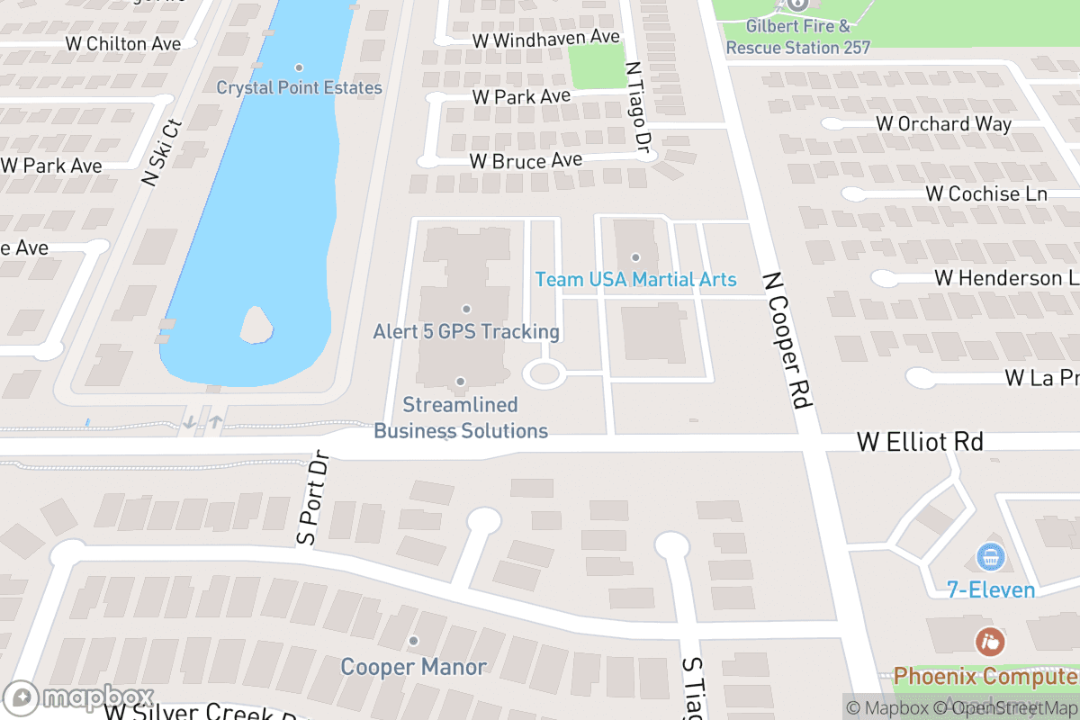 Map of Hale Centre Theatre - Arizona