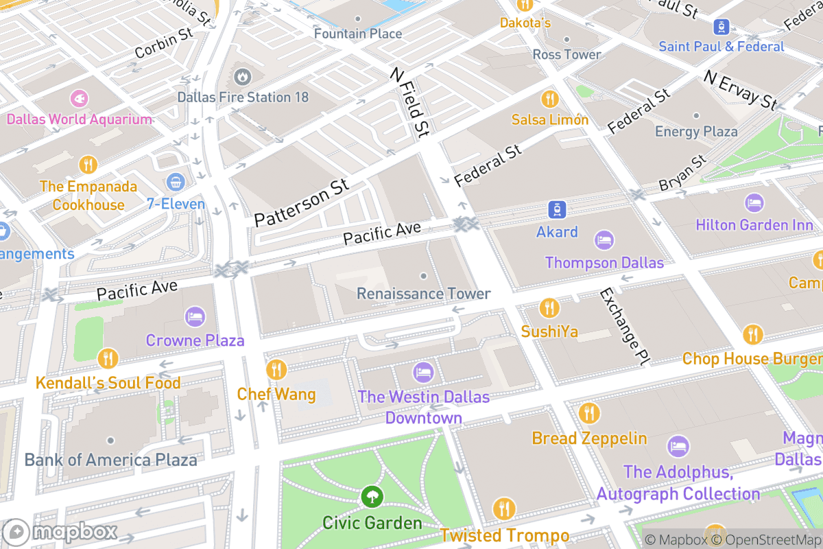 Map of Bruton Theatre
