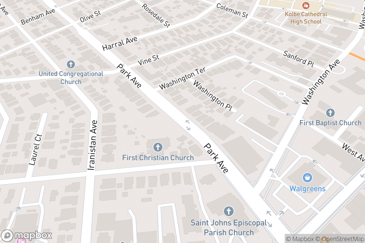 Map of Stress Factory Comedy Club - Bridgeport