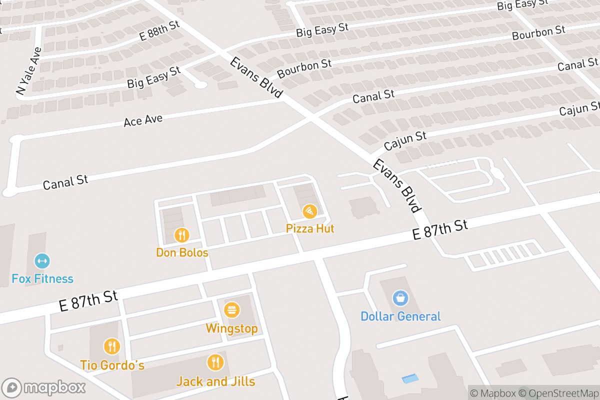 Map of 87th Lounge