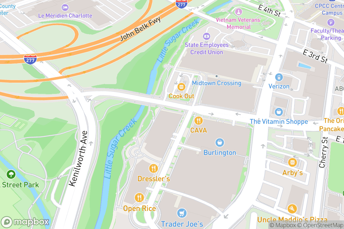 Map of Lost Worlds Brewing Charlotte