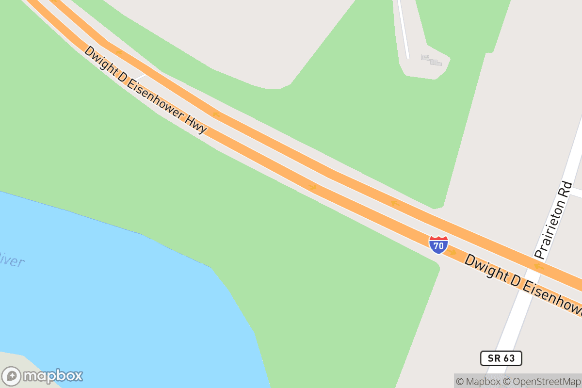 Map of Terre Haute Casino Resort