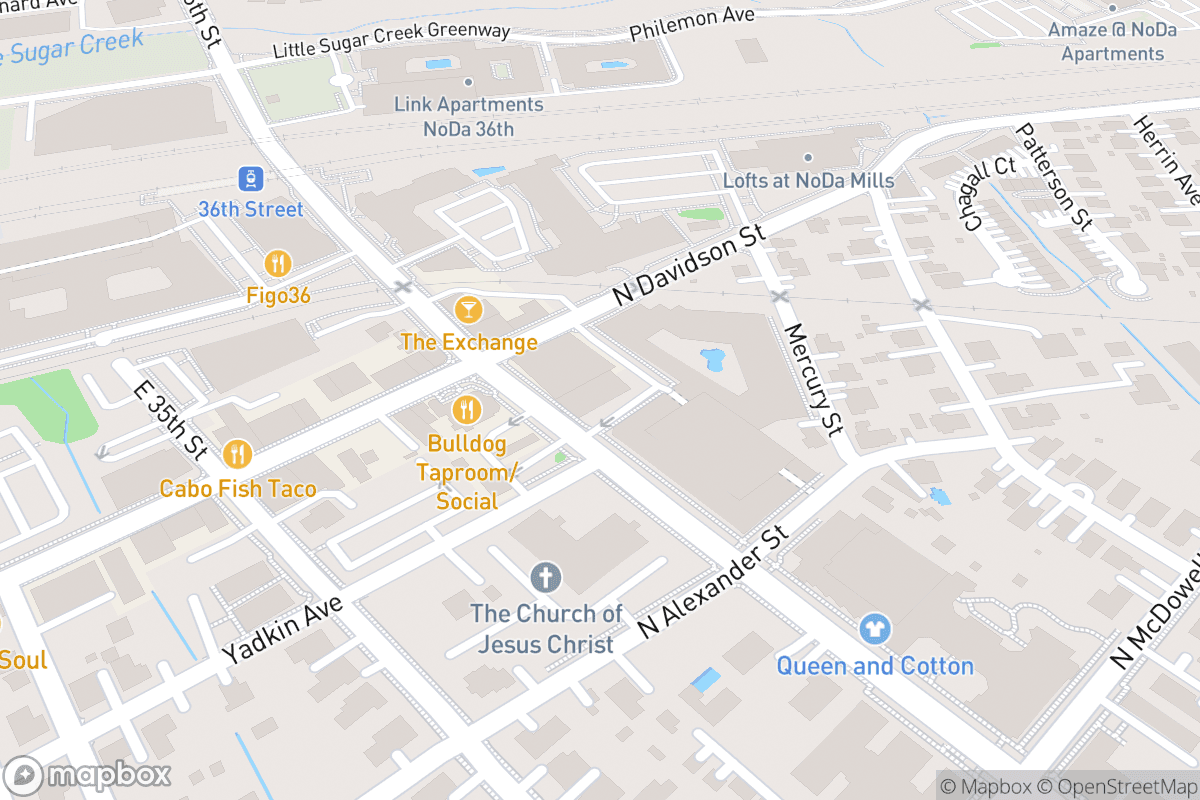 Map of Neighborhood Theatre Main Room