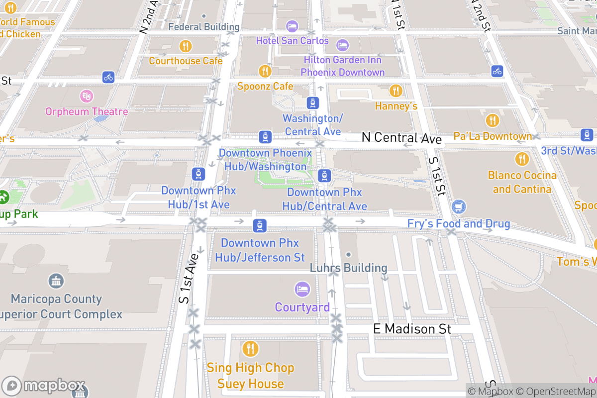 Map of Stand Up Live