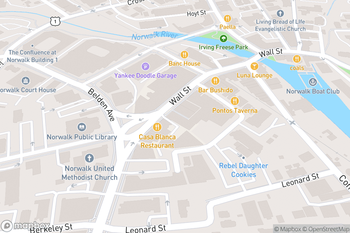 Map of District Music Hall