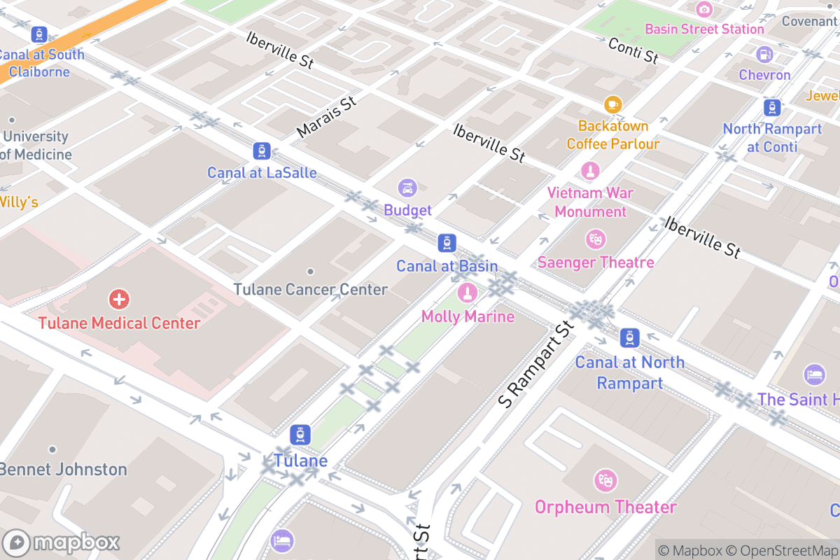 Map of The Joy Theater