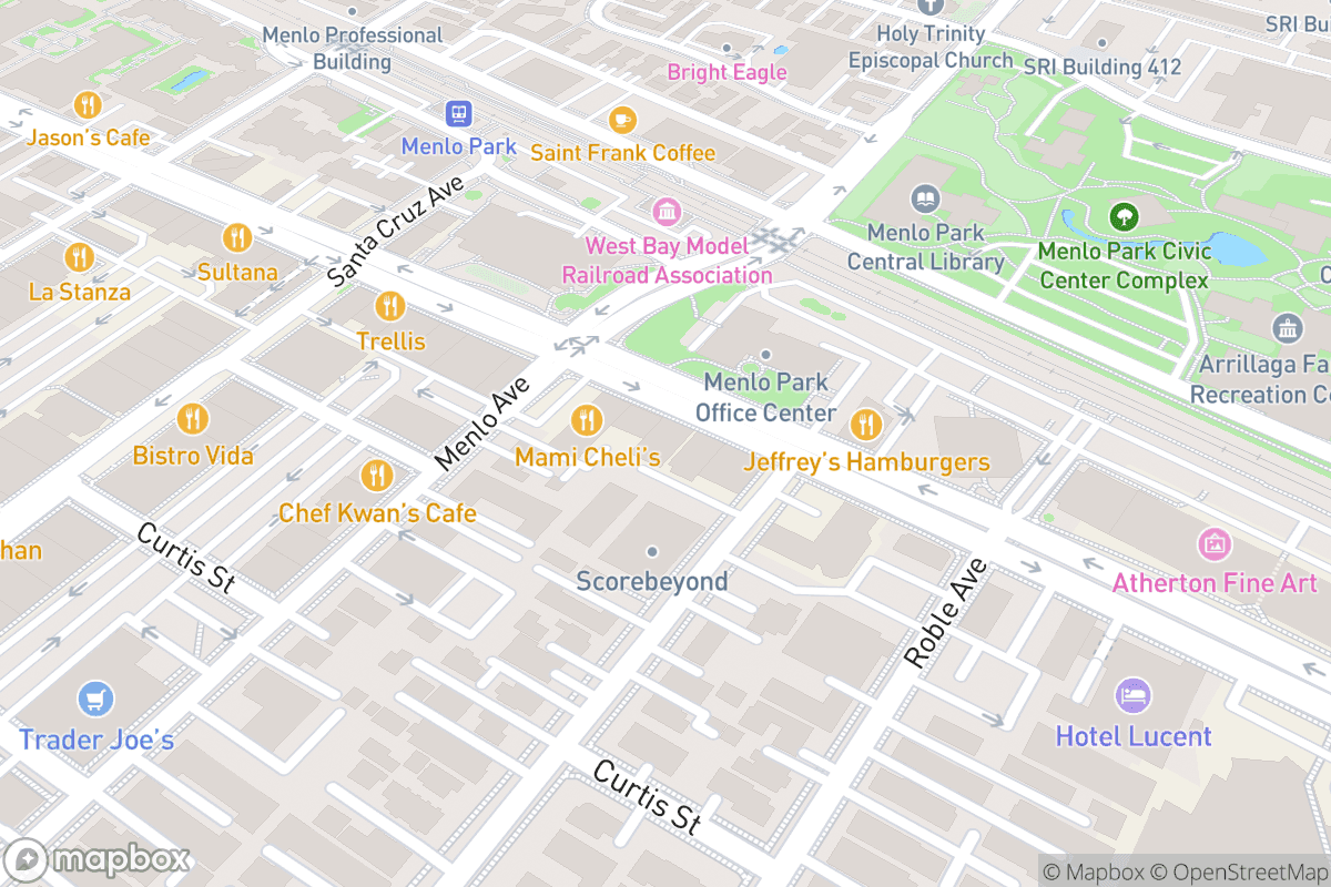 Map of The Guild Theatre