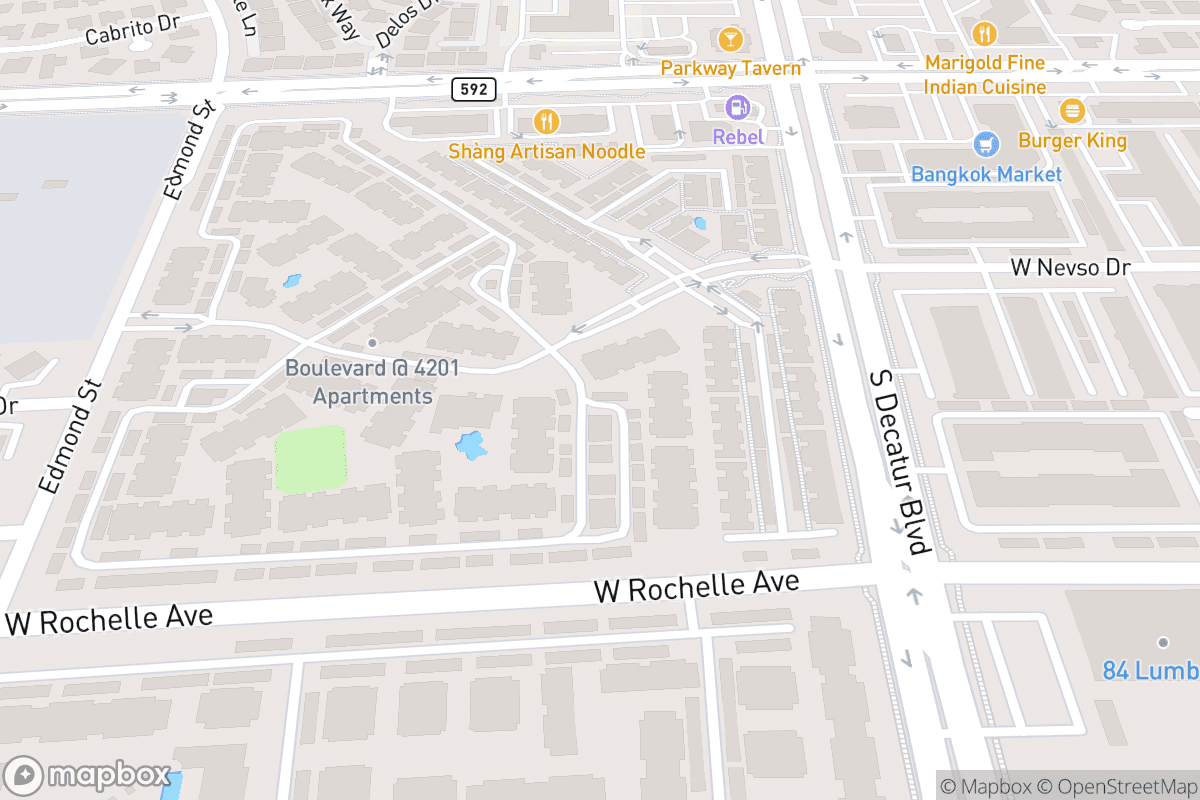 Map of Rio Hotel & Casino