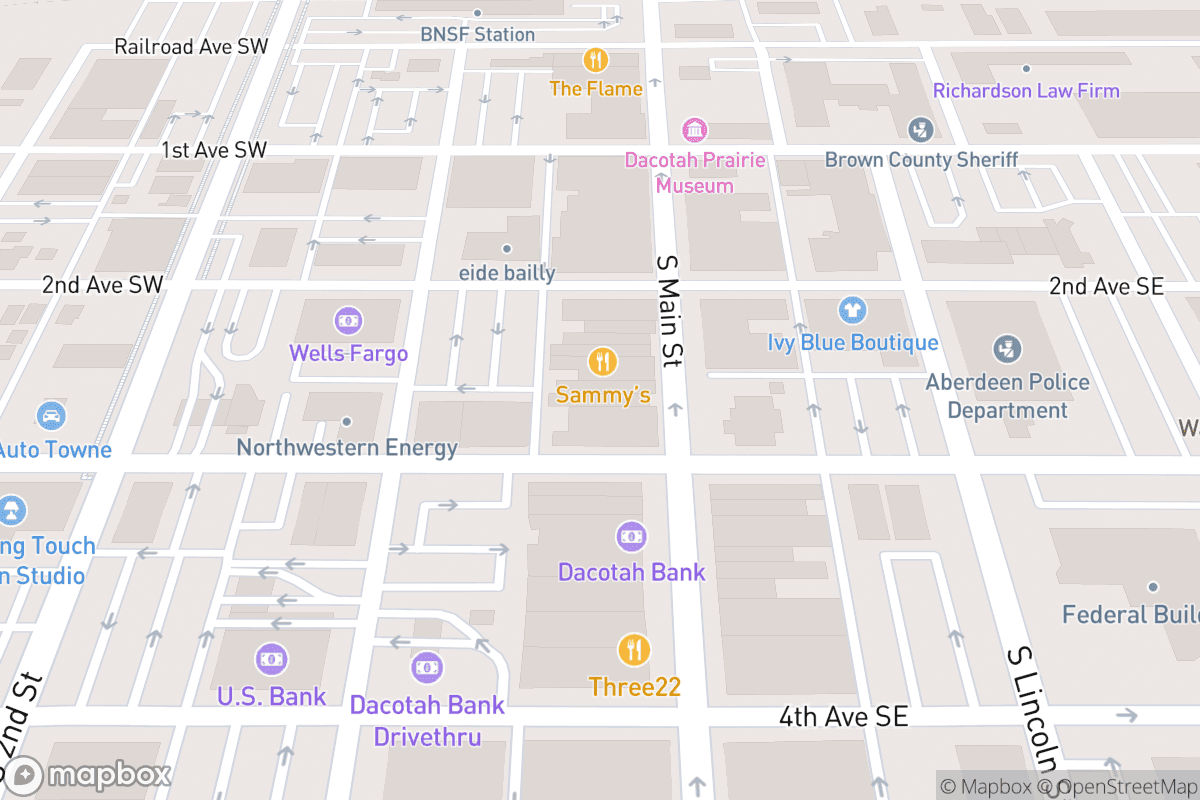 Map of Red Rooster Coffee House