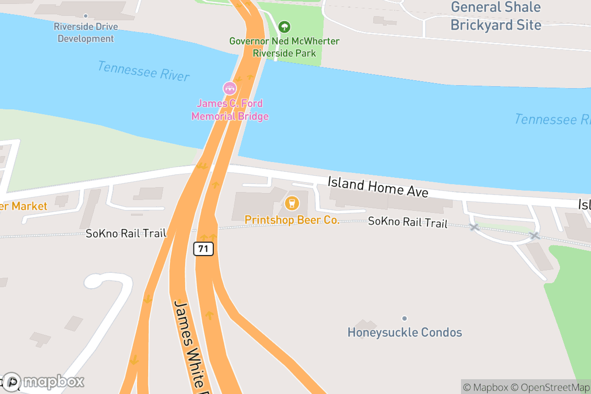 Map of Printshop Beer Co.