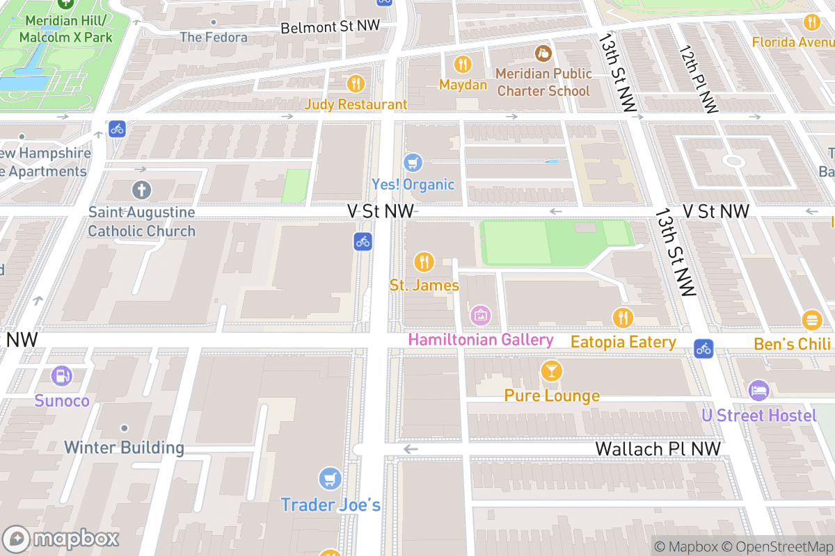 Map of Red Lounge Bar & Grill
