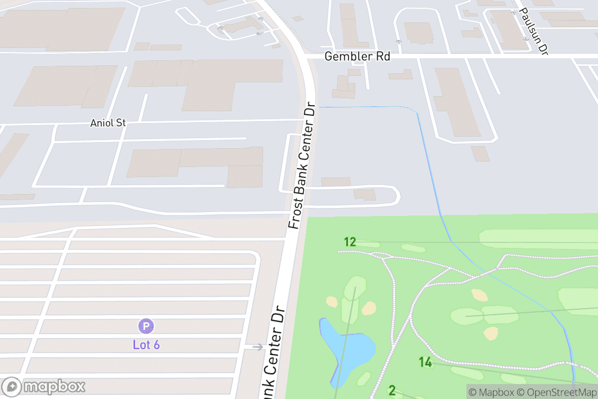 Map of Frost Bank Center