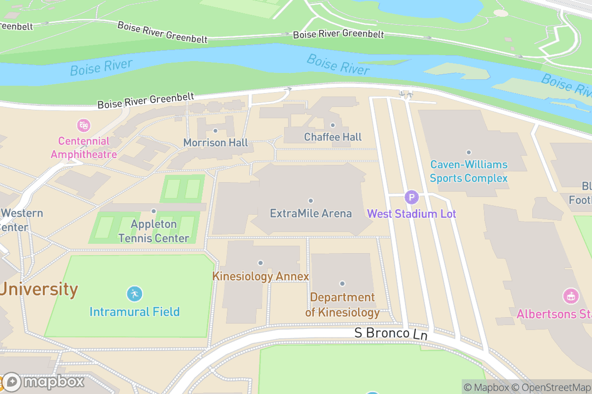 Map of ExtraMile Arena