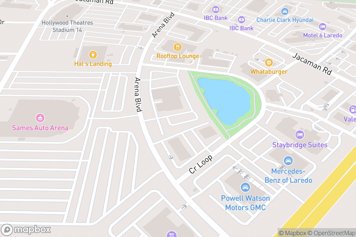 Map of Sames Auto Arena