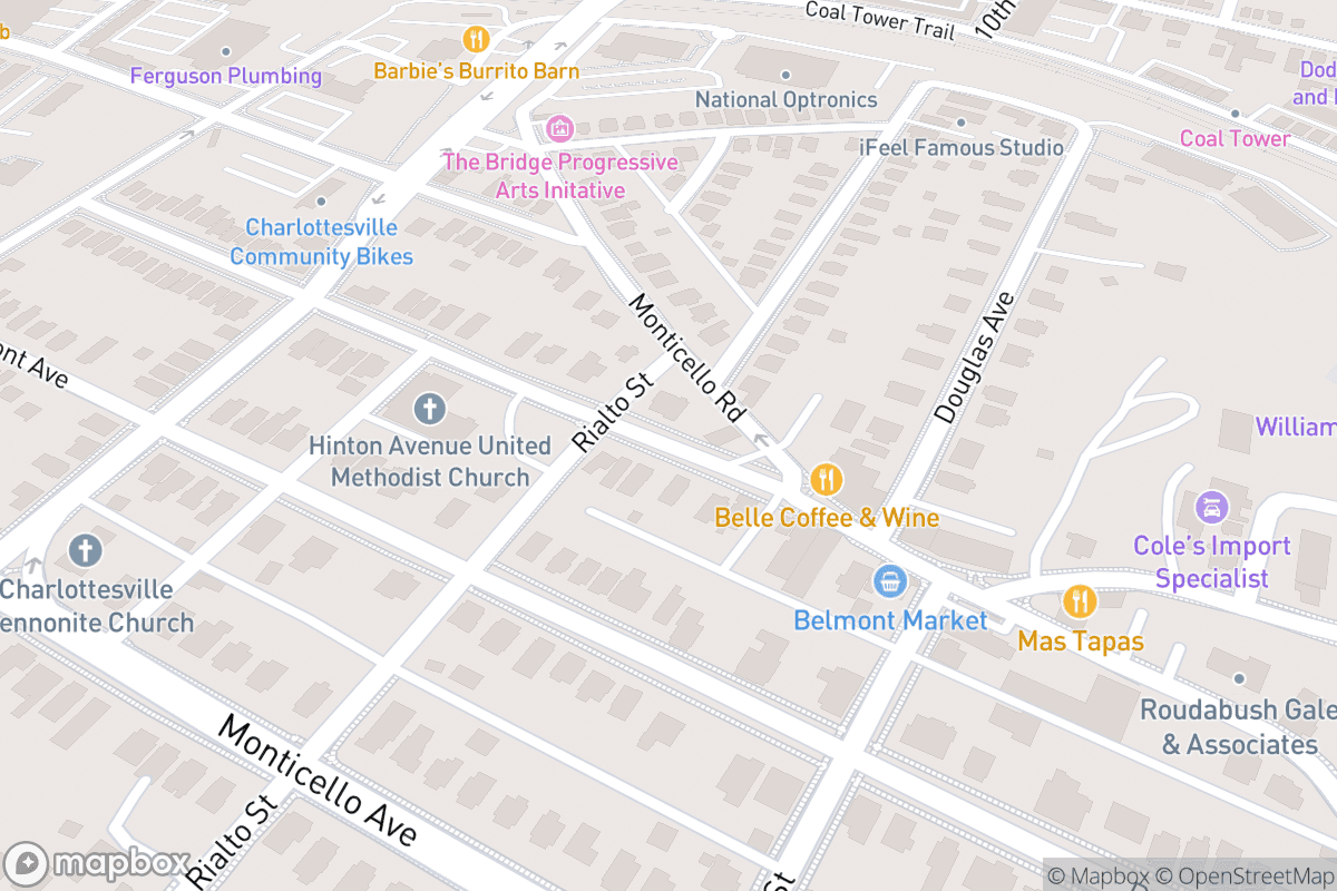Map of Paramount Theater - VA