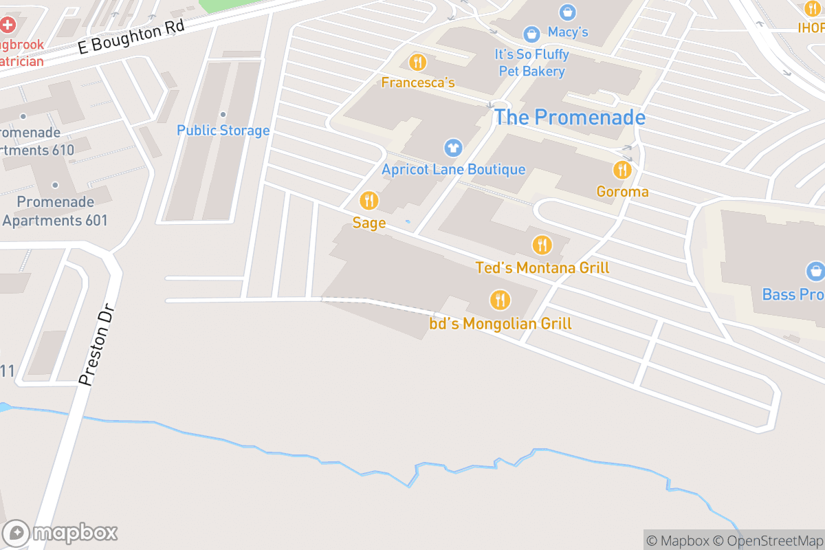 Map of CG's Comedy Club