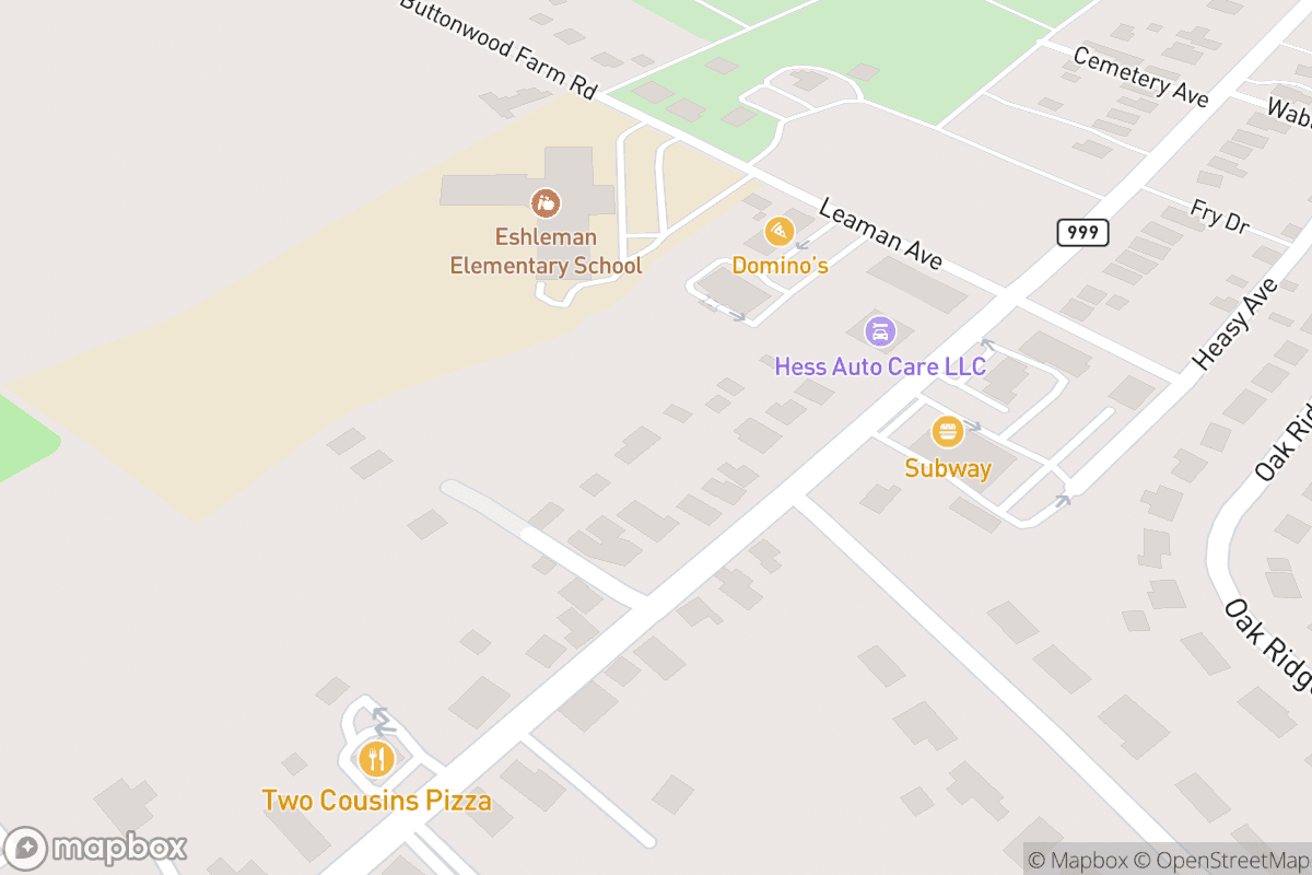 Map of Fulton Opera House
