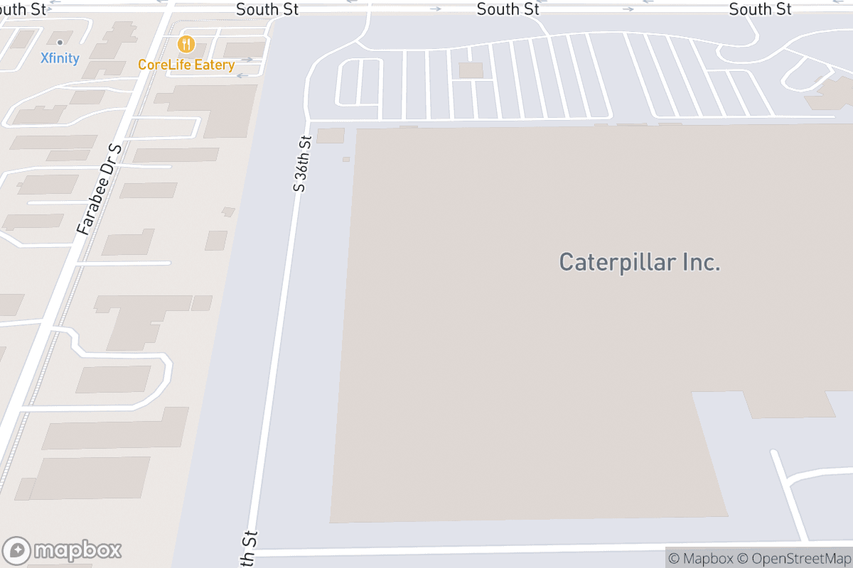 Map of Long Center - IN