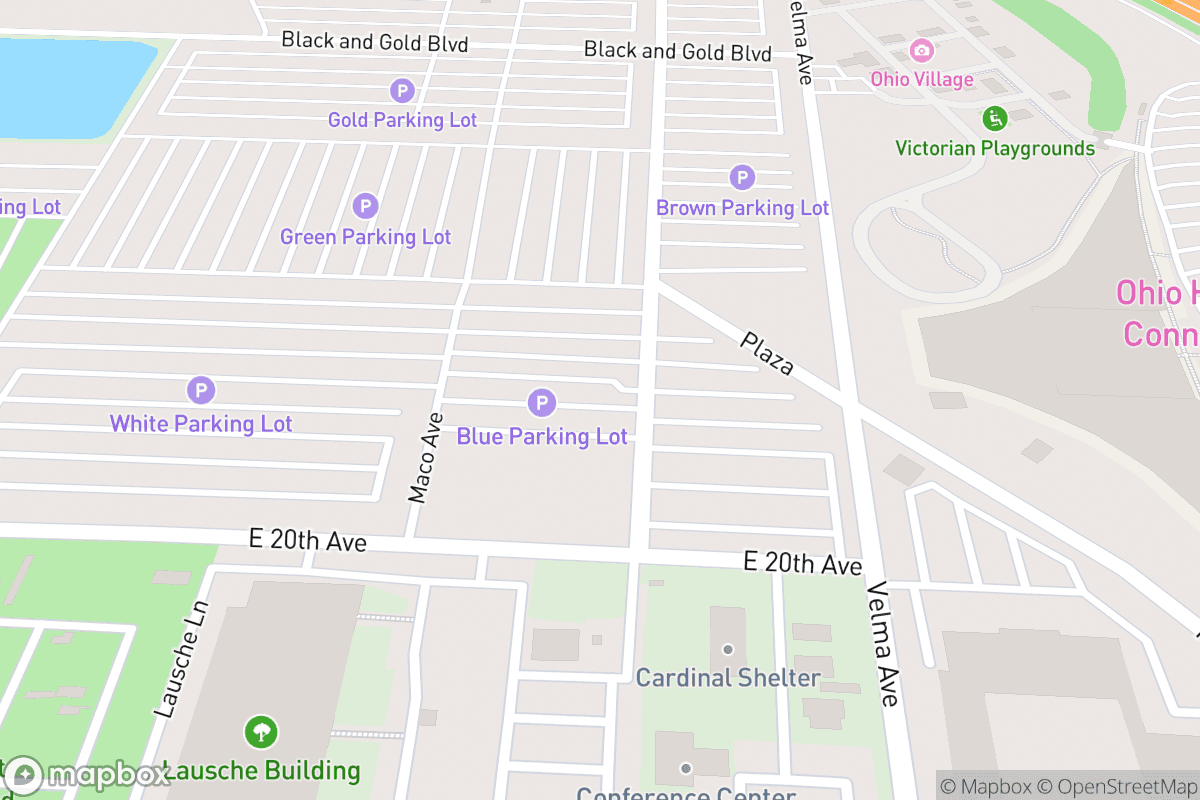 Map of Ohio Expo Center & State Fair