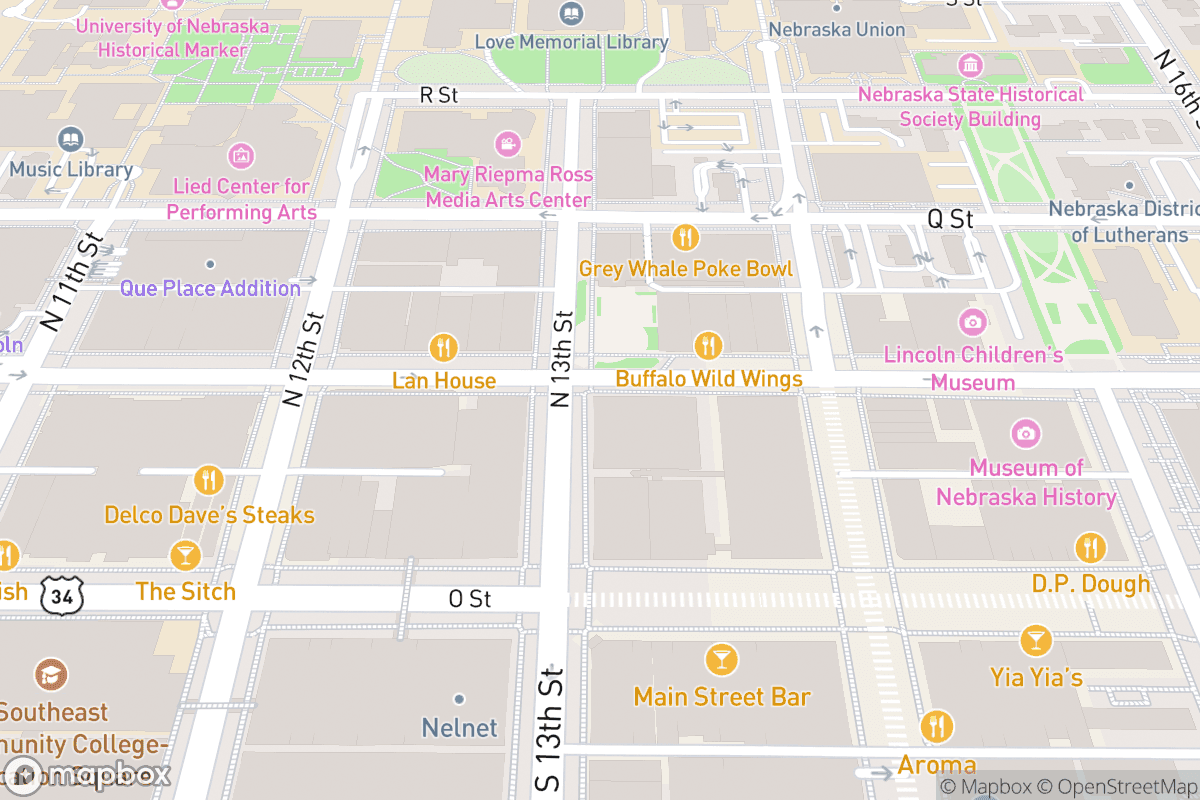 Map of Rococo Theatre