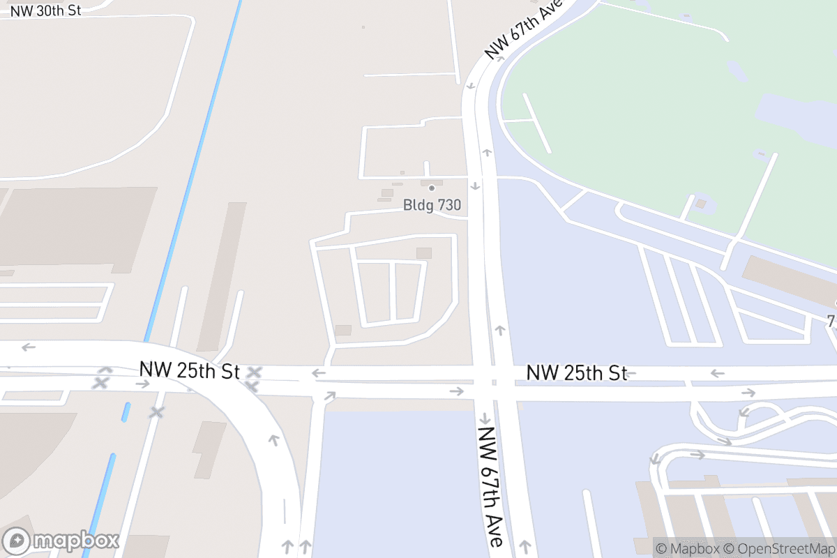 Map of Miami Improv