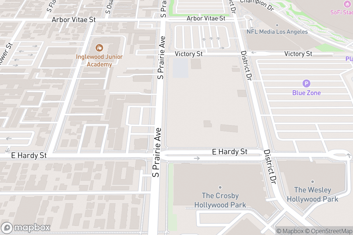 Map of YouTube Theater