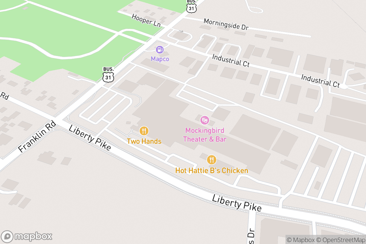 Map of Turner Theater