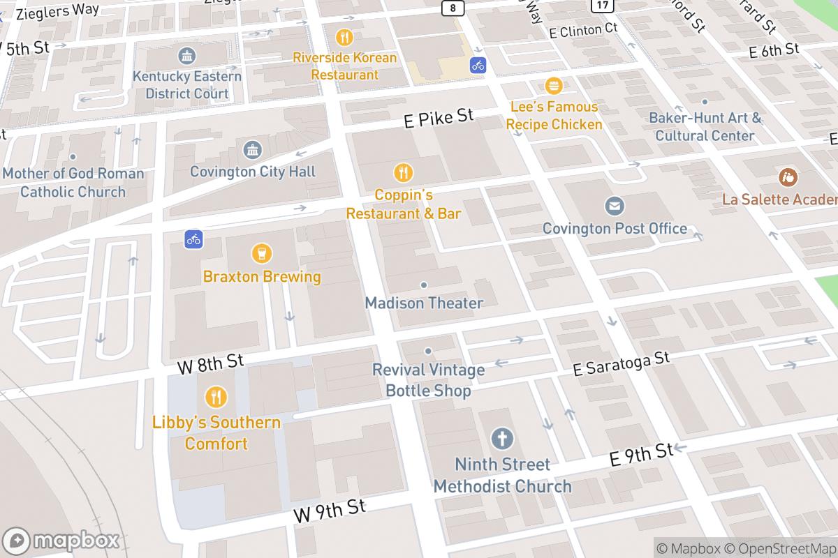 Map of Madison Theater (730)