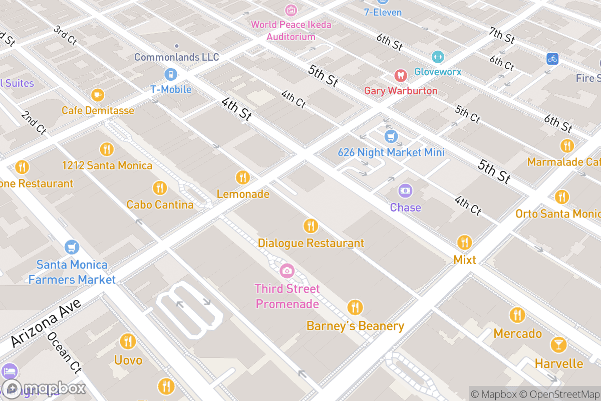 Map of Westside Comedy Theater