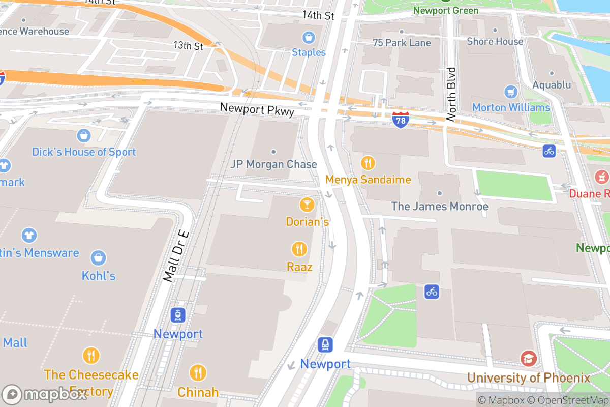 Map of Yardbird Comedy