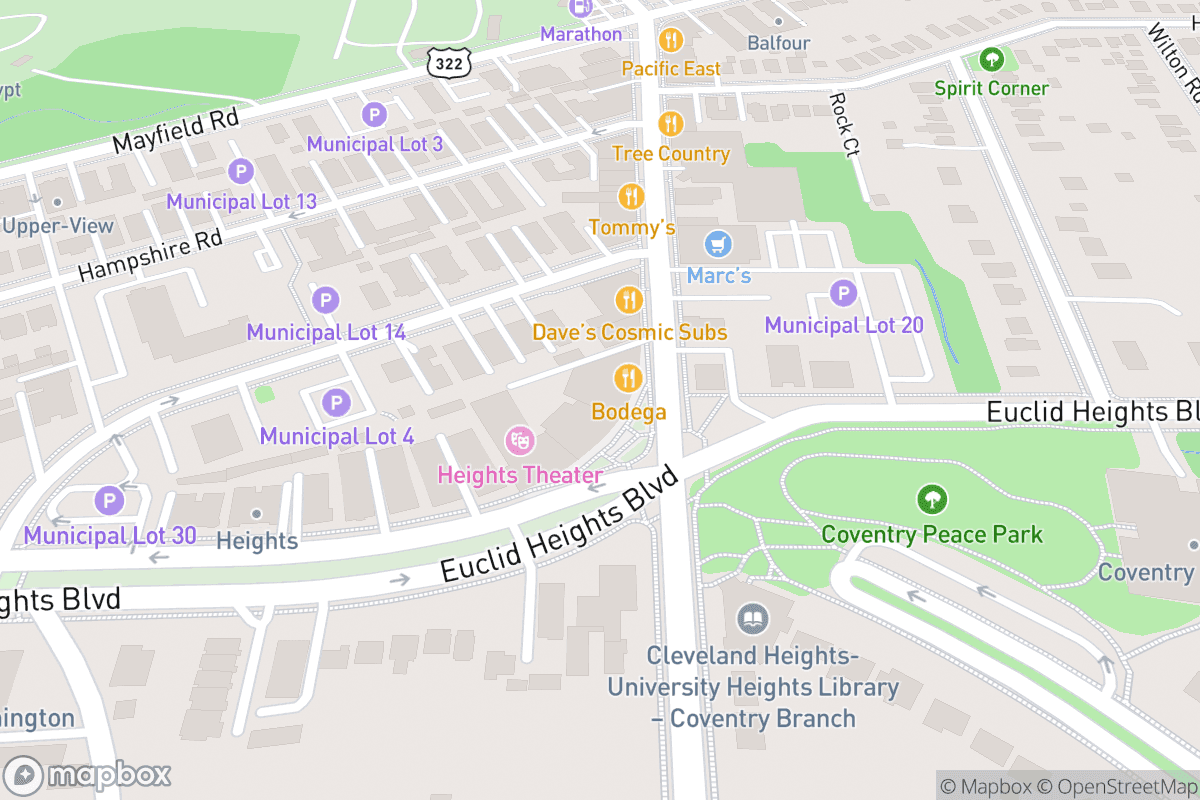 Map of Grog Shop