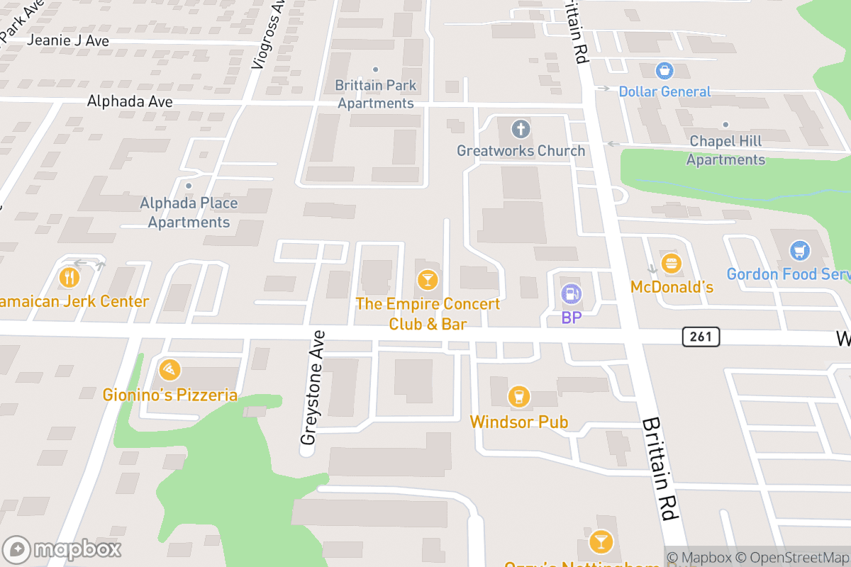 Map of KillBox Comedy Club